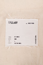 Camicia in Denim Ecru — Federico Cina VILLANI