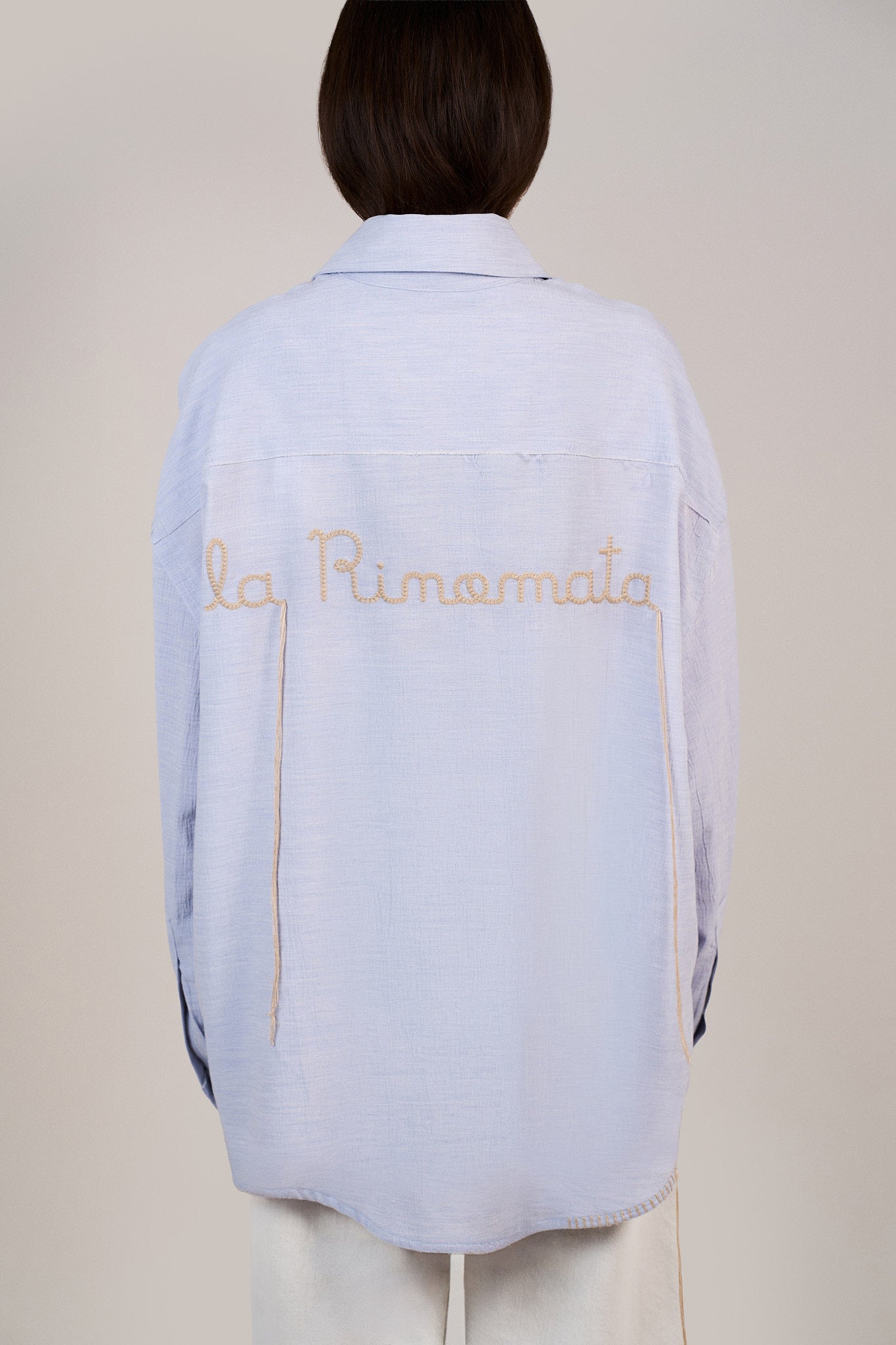 Camicia Cotone Crinkle — Federico Cina VILLANI